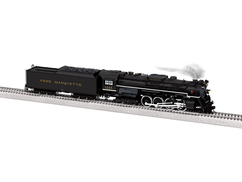 Lionel 2572080 HO Scale 2-8-4 Berkshire Steam Loco Pere Marquette 1225 with DCC & Sound
