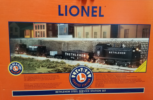 Lionel 6-21758 O Gauge Bethlehem Steel Service Station Set