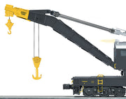 Lionel 6-29832 O Gauge Chessie System Crane Car with TMCC Command Control - NOS