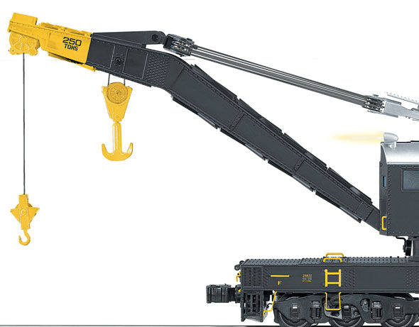 Lionel 6-29832 O Gauge Chessie System Crane Car with TMCC Command Control - NOS