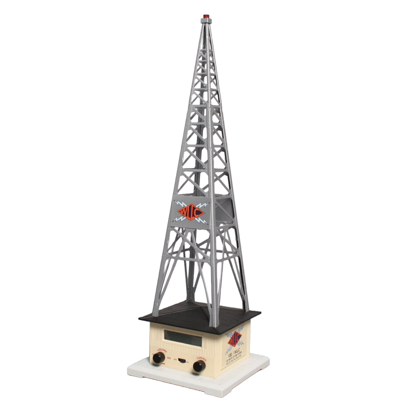 Lionel 6-32991 O Gauge WLLC Radio Station Tower - NOS