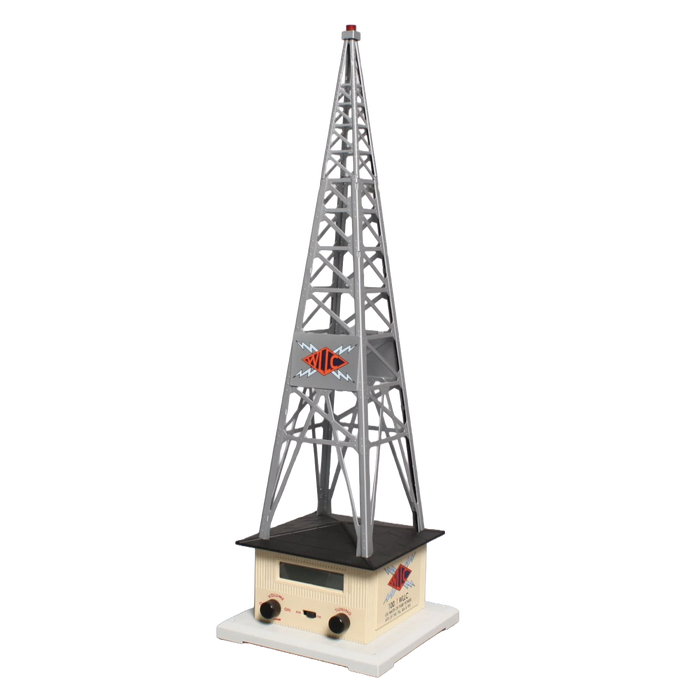 Lionel 6-32991 O Gauge WLLC Radio Station Tower - NOS