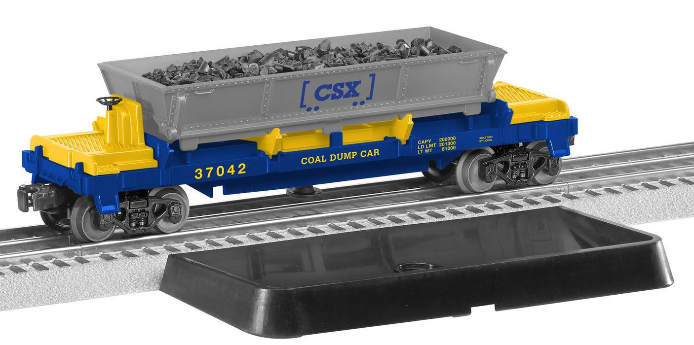 Lionel 6-37054 O Gauge Operating Coal Dump Car CSX