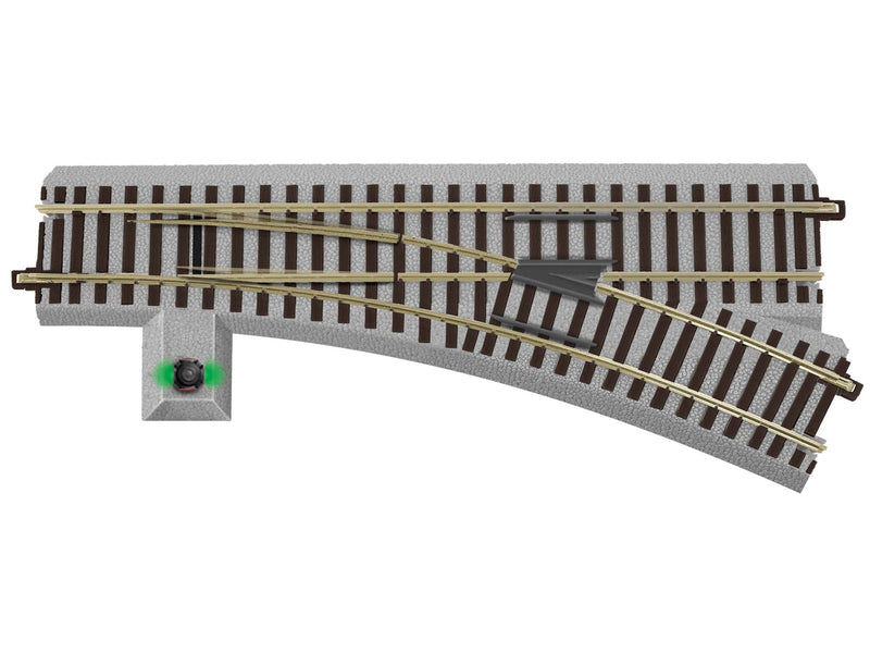 Lionel 6-47940 S Gauge American Flyer FasTrack R20 Remote Right Hand Switch