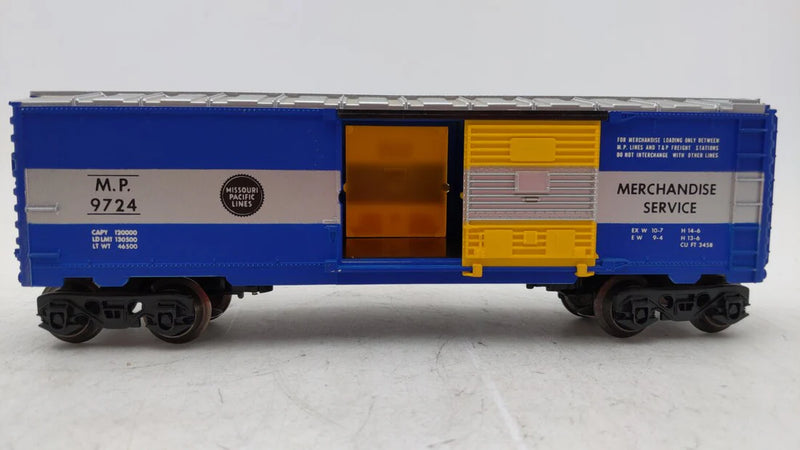 Lionel 6-9724 O Gauge Boxcar Missouri Pacific MP Eagle Merchandise Service - NOS
