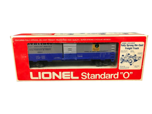 Lionel 6-9801 Standard O Gauge Boxcar B&O Sentinel - NOS