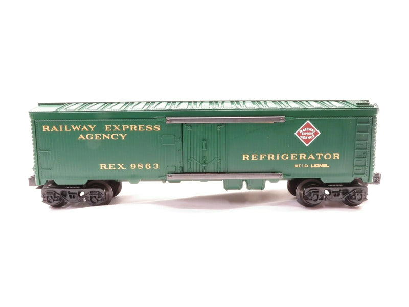 Lionel 6-9863 O Gauge Reefer Railway Express Agency - NOS