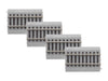 Lionel 8768034 HO Scale MagneLock 3" Straight Track (4 Pack)