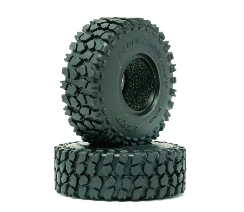 Little Guy Racing Parts LGRP Black Label M/T 1.0" (57mm) Crawler Tires (4 Pack)