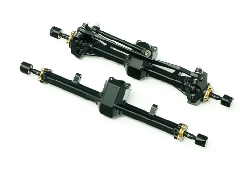 Little Guy Racing Parts LGRP Black Super 8 V2 Axle Set – Front & Rear