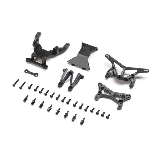 LOSI 1770 Front and Rear Shock Towers and Bumper for Micro-B