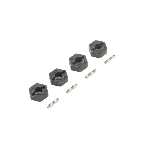 LOSI 232048 22S Series Wheel Hex Set (4 Pack)