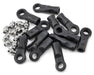 LOSI 254031 Rod End & Pivot Ball Set for Desert Buggy XL, Monster Truck XL (12 Pack)