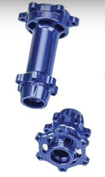 LOSI 362001 Blue Aluminum Hub Set for PROMOTO-MX