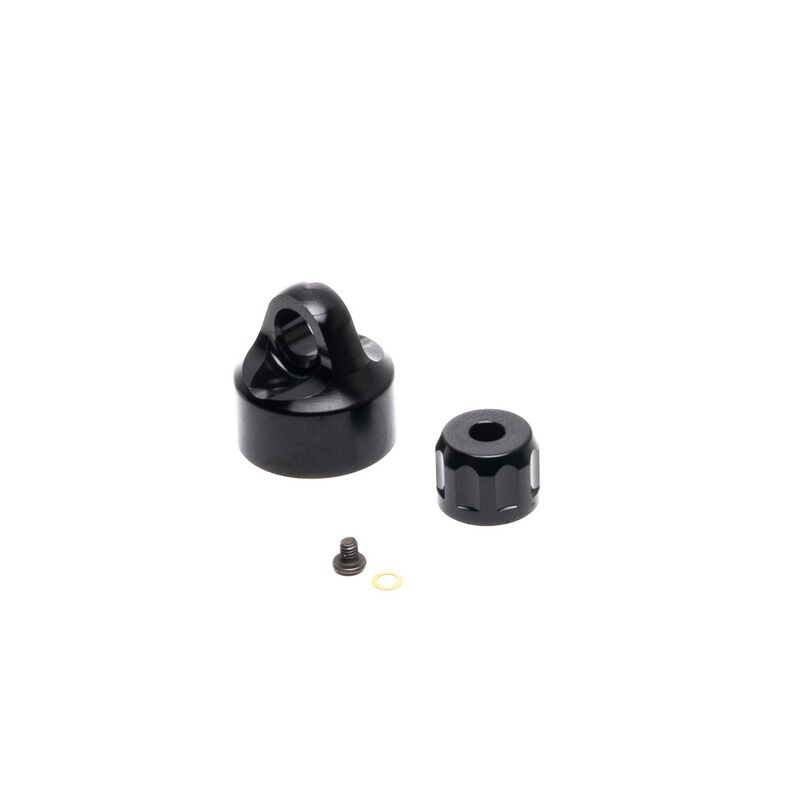 LOSI 363001 Black Aluminum Shock Cap Set for PROMOTO-MX