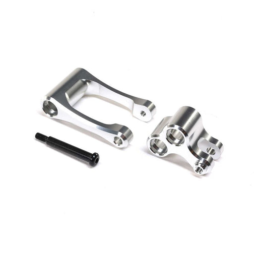 LOSI 364001 Silver Aluminum Knuckle & Pull Rod for PROMOTO-MX