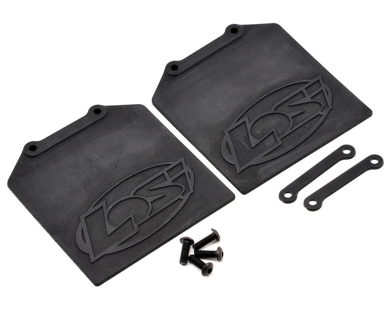 LOSI LOSB2581 Mud Flap & Retainer Set for 5ive-T (1 Pair)