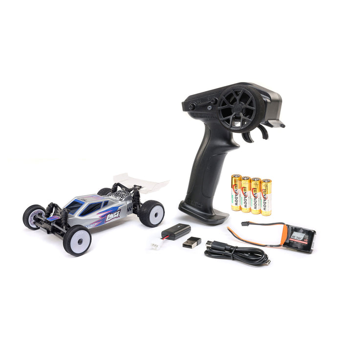 LOSI LOS00007T2 1/24 Mini-B 2WD Buggy - Silver