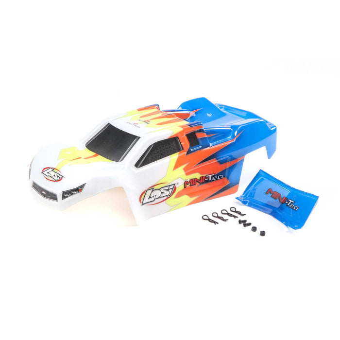 LOSI LOS210014 1/18 Mini-T 2.0 Blue and White Body