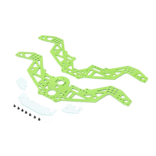Losi LOS211052 Green Chassis Plate Set for Mini LMT