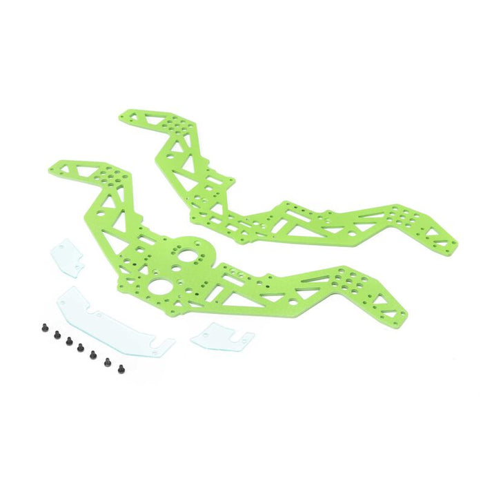 Losi LOS211052 Green Chassis Plate Set for Mini LMT