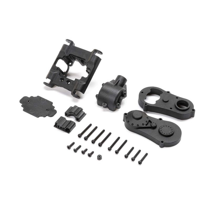 Losi LOS212037 Center Gear Box Housing Set with Covers for Mini LMT