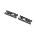 Losi LOS311014 Black Aluminum Body Mount Crossbar for Mini LMT