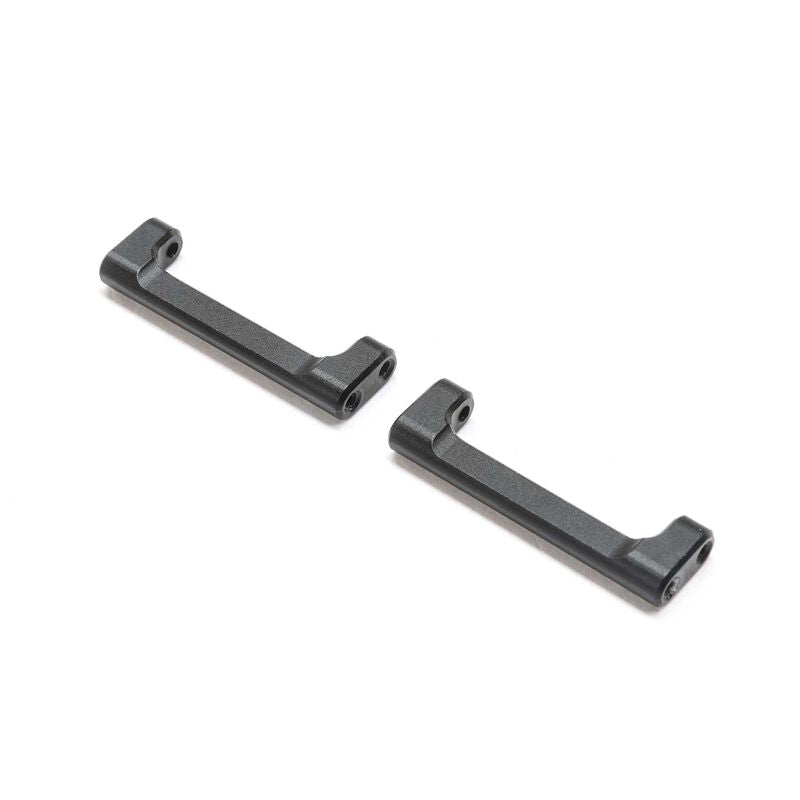 Losi LOS311016 Black Aluminum Shock Mount Crossbar for Mini LMT (2 Pack)