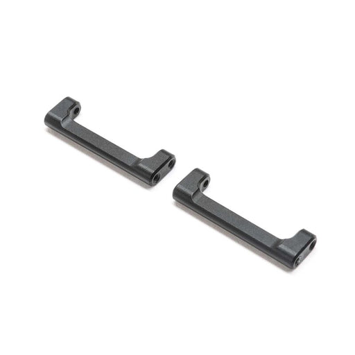 Losi LOS311016 Black Aluminum Shock Mount Crossbar for Mini LMT (2 Pack)
