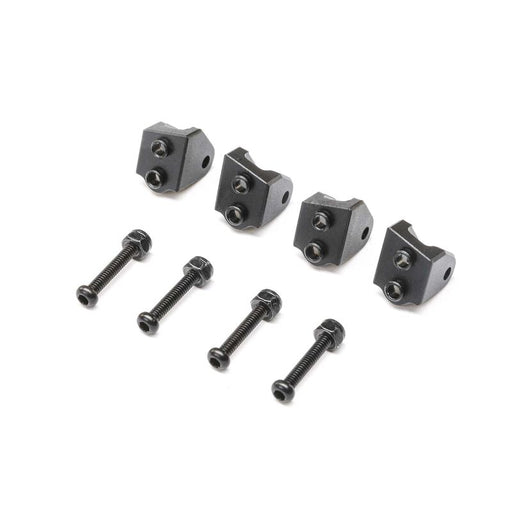 Losi LOS314006 Black Aluminum Lower 4-Link Set for Mini LMT