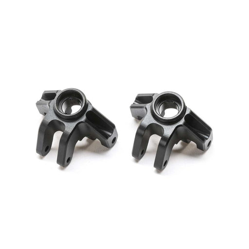 Losi LOS314007 Black Aluminum Steering Spindle Set for Mini LMT