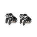 Losi LOS314007 Black Aluminum Steering Spindle Set for Mini LMT
