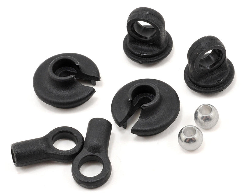 Losi LOSB1916 Shock Cap, Spring Retainer & Shock End Set for Mini 8IGHT-T