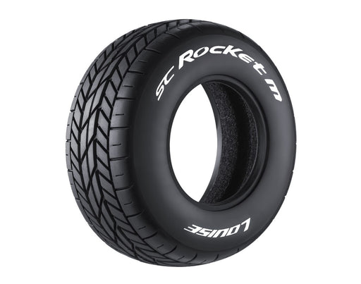 Louise RC L-T3228VI SC-Rocket M Oval Track 1/10 Short Course Tires (1 Pair)