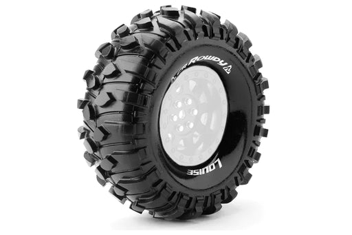 Louise RC L-T3233VI CR-Rowdy Super Soft 1.9" Tire for 1/10 Crawlers (1 Pair)