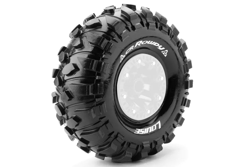 Louise RC L-T3238VI CR-Rowdy Super Soft 2.2" Tire for 1/10 Crawlers (1 Pair)