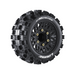 Louise RC L-T3272SX ST-Mcross Soft Tires with 0 & 1/2 Offset and Removable Hex for 1/10 Stadium Truck (1 Pair) Wheels