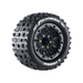 Louise RC L-T3308SX MFT MT-Pioneer Soft Tires with Removable Hex Fits Traxxas Maxx 1/10 Monster Truck (1 Pair)