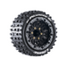 Louise RC L-T3312SX MFT ST-Pioneer Soft Tires with 0 & 1/2 Offset and Removable Hex for 1/10 Stadium Truck (1 Pair)