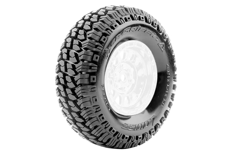 Louise RC L-T3344VI CR-Griffin Super Soft 1.9" Tires for 1/10 Class 1 Crawler (1 Pair)