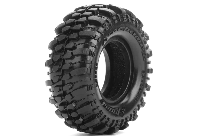 Louise RC L-T3366VI CR-Champ 1.0" Super Soft Tires for 1/18 & 1/24 Crawler (1 Pair)