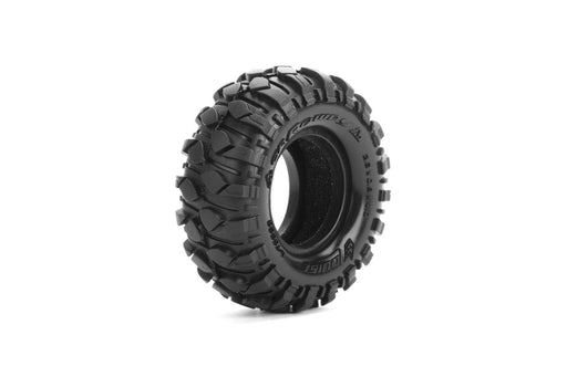 Louise RC L-T3368VI CR-Rowdy 1.0" Super Soft Tires for 1/18 & 1/24 Crawler (1 Pair)
