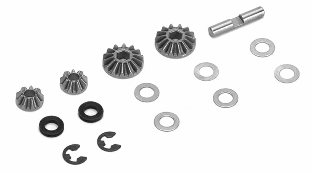 Louise RC NBA235 Gear Diff Bevel Gear Set for T410 Rally