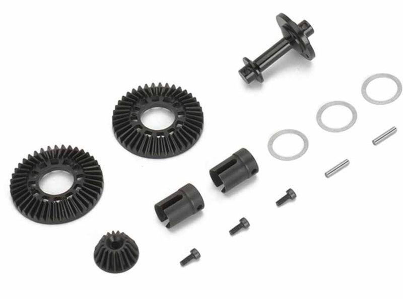 Louise RC NBA321 Solid Axle (40T/17T Plastic) for T410 Drift