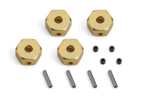 Louise RC NBA344 12mm Hex Hub (7mm) for T410 Drift and Rally