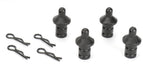 Louise RC NBA356 Extended Body Post (6mm) for T410 Drift Option for T410 Rally