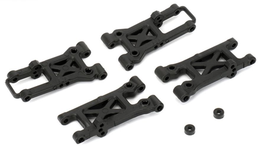 Louise RC NHA402 Front & Rear Suspension Arm Set for T410 Drift and Rally