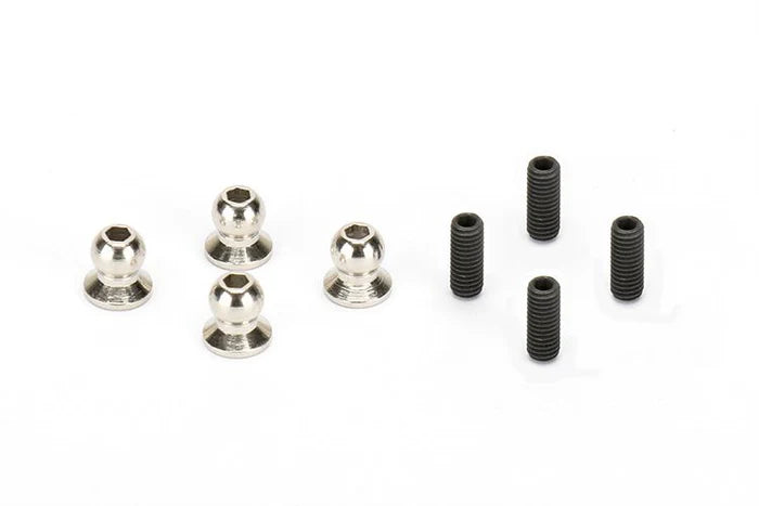 Louise RC NHA444 4.8x6mm Ball Stud (for T410 Sway Bar) for T410 Drift and Rally