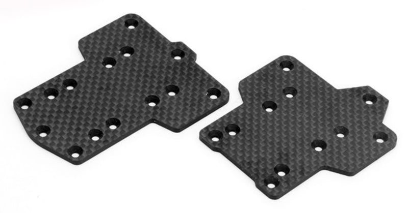 Louise RC NHA455 T410 Front & Rear Composite Fiber Chassis for T410 Drift