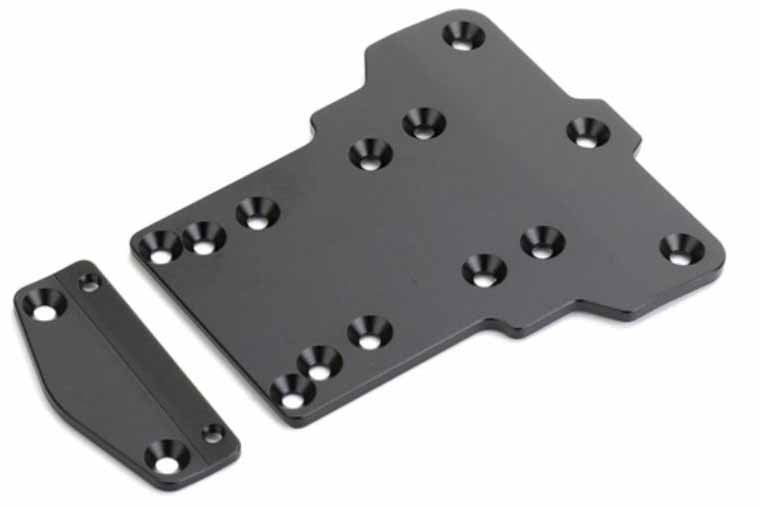Louise RC NHA495 Aluminum Front Chassis for T410 Rally